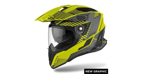 AIROH CASCO COMMANDER BOOST RED/BLUE MATT XL