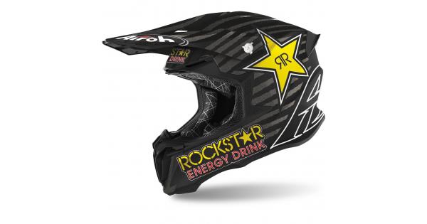 Casco AIROH Cross Twist 2.0 Rockstar 020 Matt cod.AI34A13TW2RKC