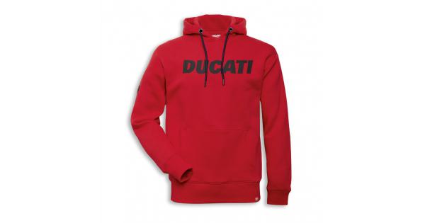 Felpa DUCATI Logo con cappuccio cod.98770340X