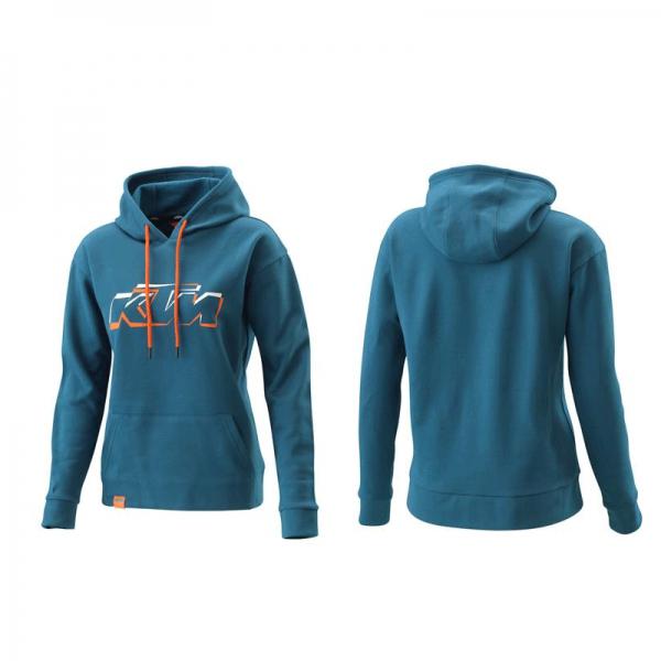 KTM 3PW210020001 WOMEN LOGO HOODIE Felpa Con Cappuccio Donna