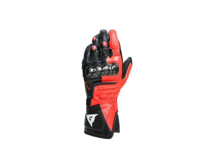 DAINESE 201815925 Guanti strada Carbon 3 Long Gloves red fluo