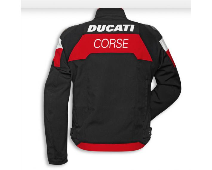 Giubbotto moto DUCATI Corse in tessuto C5 cod.98107335X