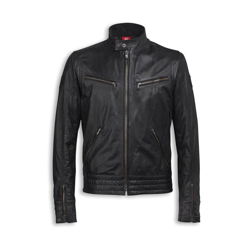 DUCATI giacca moto pelle Vintage racewear leather jacket 98769510