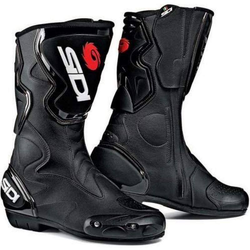 Abbigliamento moto STIVALI SIDI FUSION BLACK rider boots nero