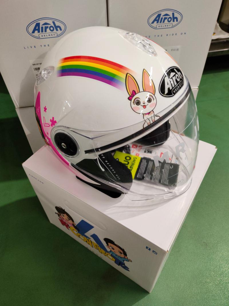 Casco AIROH Bimbo MR Jet Me Contro Te Gloss cod.MRMCT38