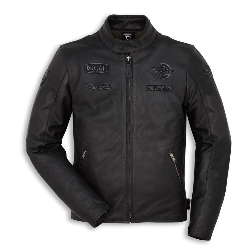 DUCATI giacca moto pelle Heritage C1 racewear leather jacket 98104154