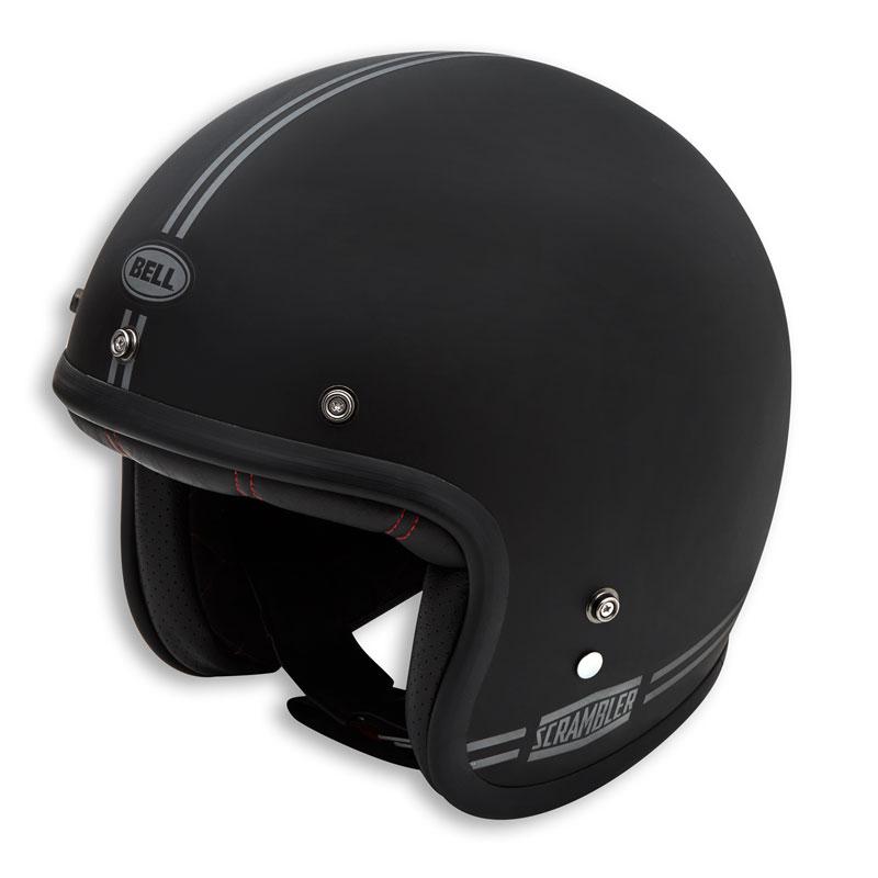 Ducati Scrambler Casco Jet Black Swag 98104675 Helmet nero