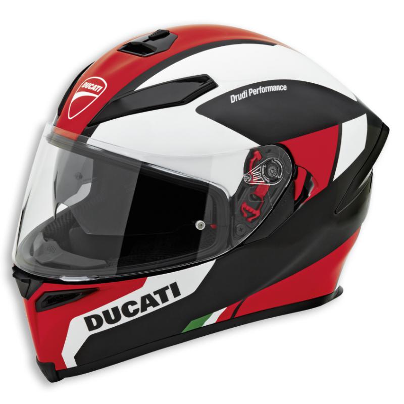 Casco Integrale Ducati 981070801 Peak V5 Druidi Performance AGV