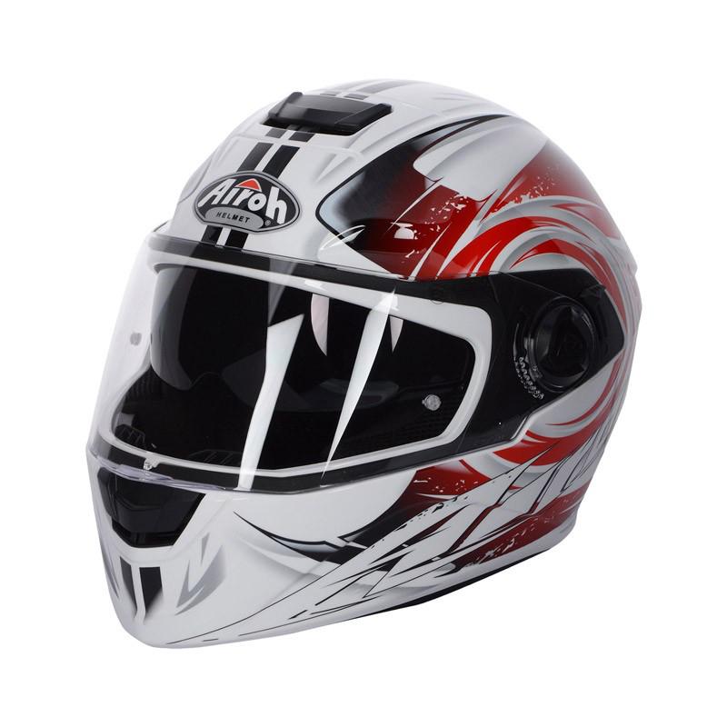 casco integrale AIROH STORM ANGER RED GLOSS helmet