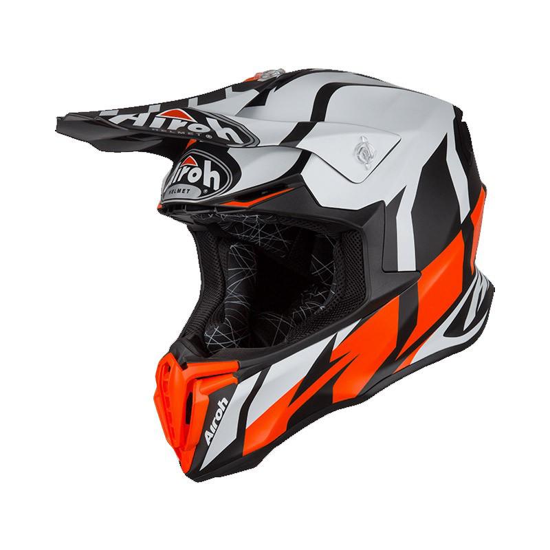 Casco cross AIROH TWIST GREAT arancio opaco - Cabutti Motor
