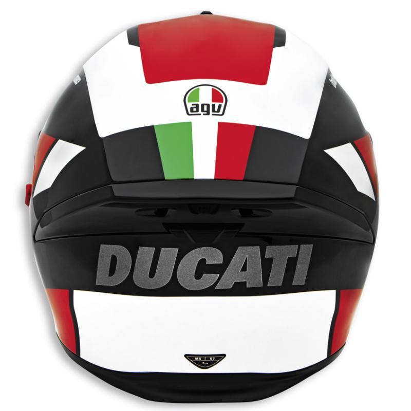 Casco Integrale Ducati 981070801 Peak V5 Druidi Performance AGV